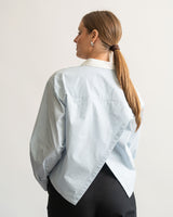 Two‑Tone Button‑Up