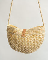 Woven Halfmoon Purse