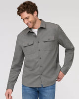 Performance Button Down - Heather Grey