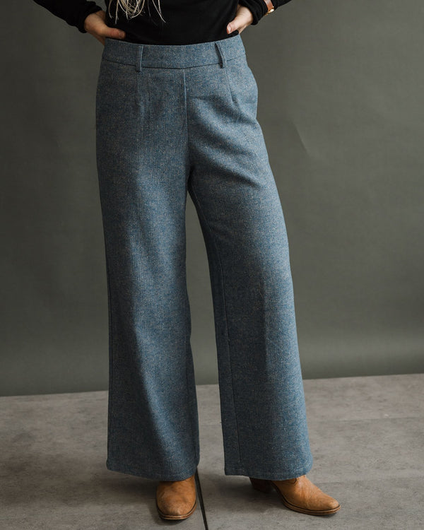 Woven Wool Trouser