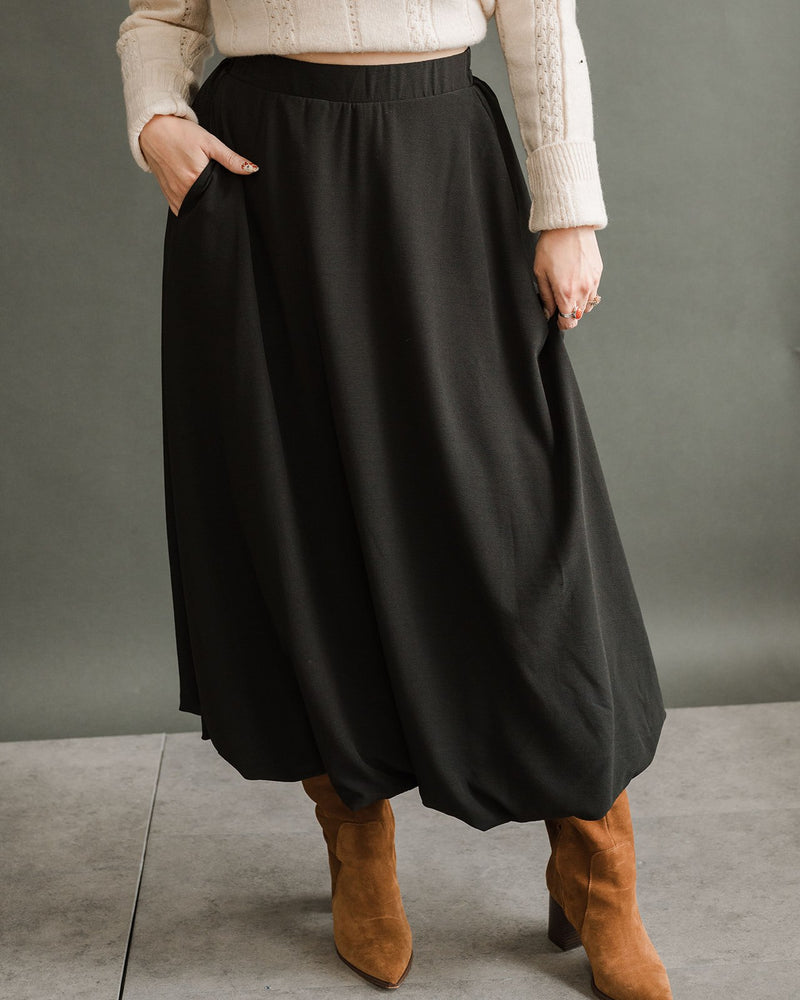 Bubble Midi Skirt