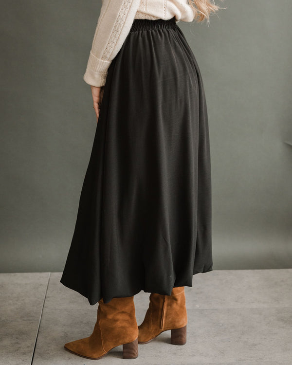 Bubble Midi Skirt