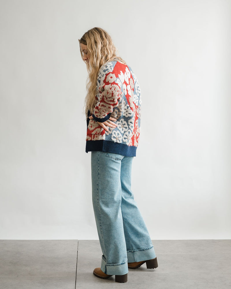 Mina Floral Cardigan