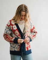 Mina Floral Cardigan