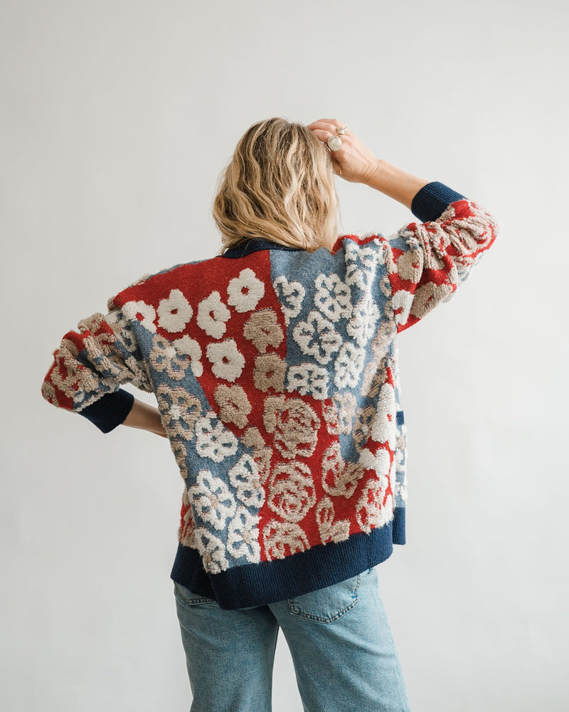 Mina Floral Cardigan