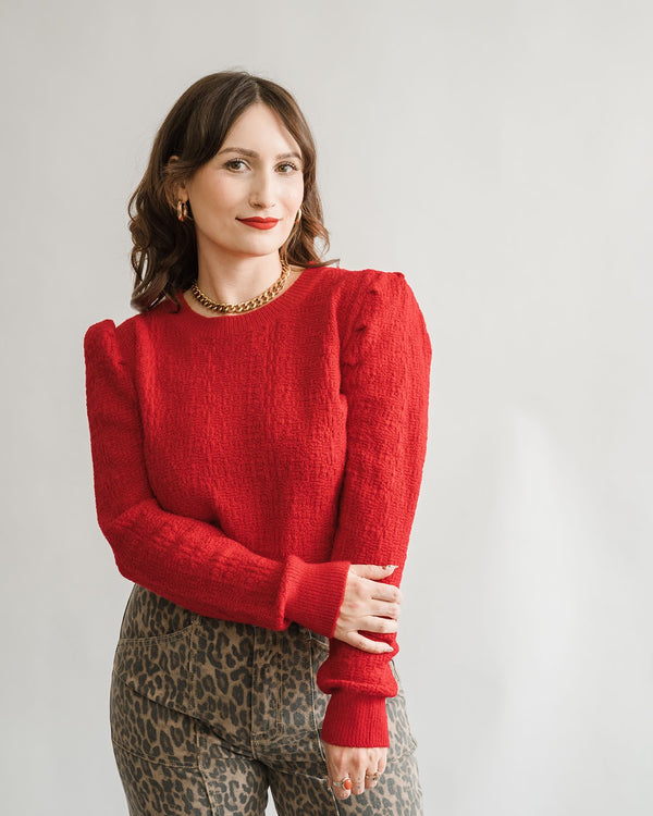 Puff Sleeve Sweater
