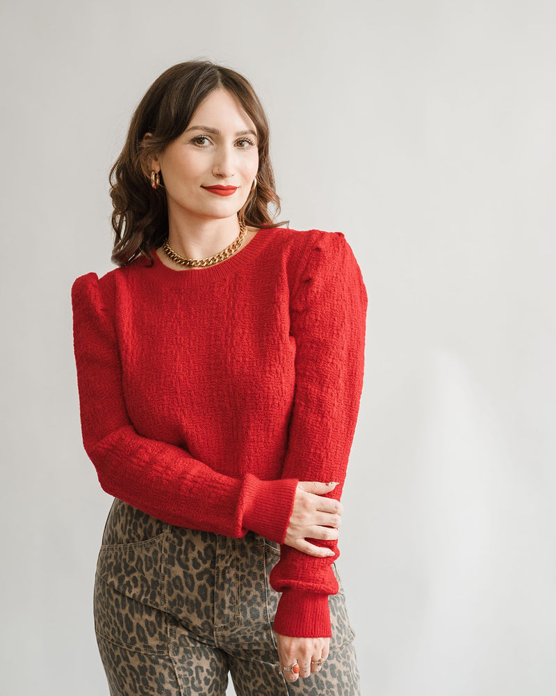 Puff Sleeve Sweater