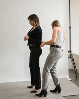 Kendra Straight Jeans - Dark Smoke