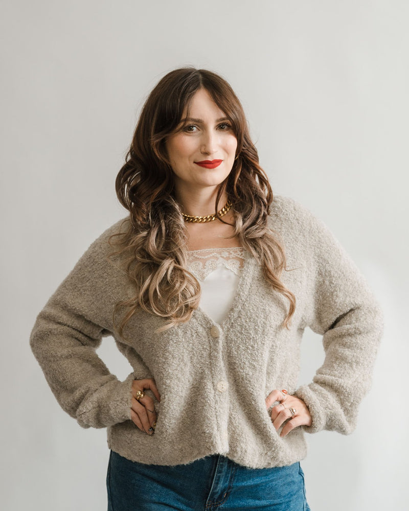 Blair Textured Cardigan