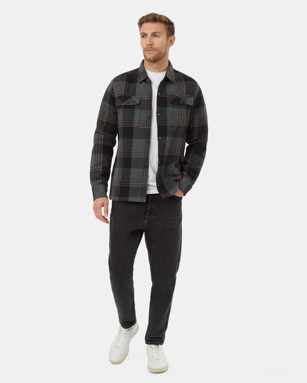  tentree - Men's Flannel Jack-Shirt - CoCapsules