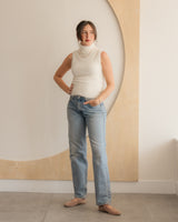  Molly Bracken - Fuzzy Sleeveless Turtleneck - CoCapsules