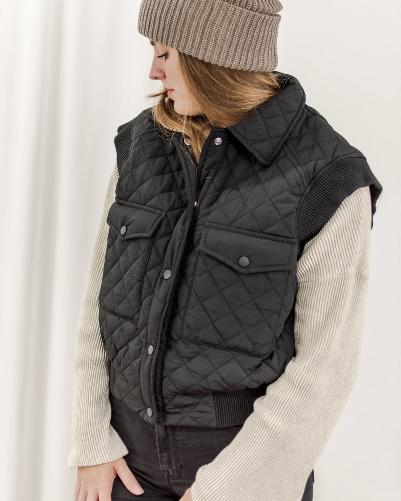 Hallie Bomber Vest