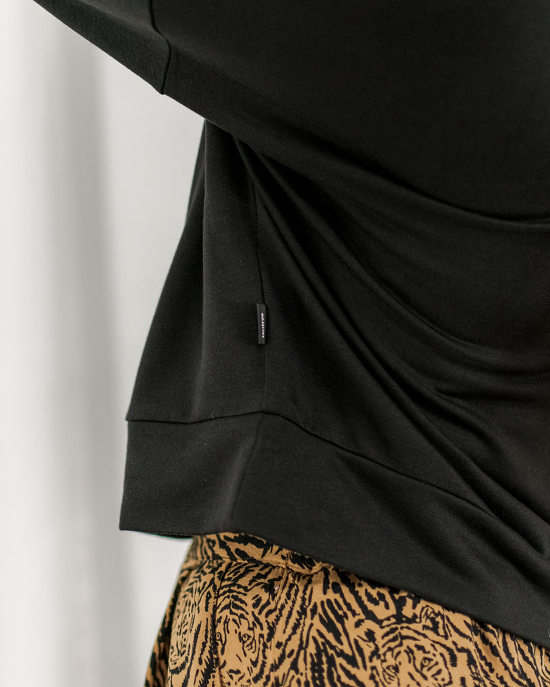 Terry Cowl Neck