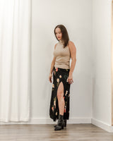 Sleeveless Turtleneck - Beige