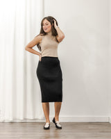  Molly Bracken - Knit Pencil Skirt - CoCapsules