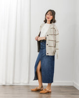Denim Midi Skirt