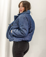 Quilted Chambray Jacket