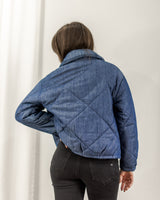  Molly Bracken - Quilted Chambray Jacket - CoCapsules