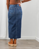 Denim Midi Skirt