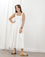 Vera Tank Dress - White