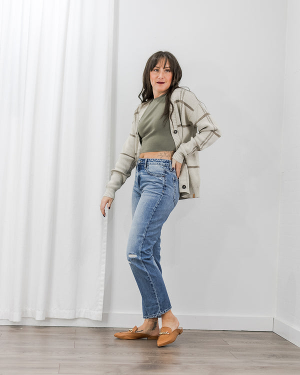 Sage Sweater Tee