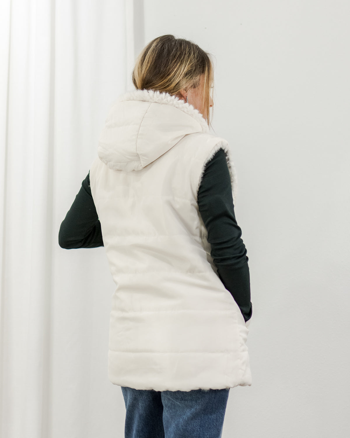 トップス stein WOOL FUR REVERSIBLE VEST トップス stein WOOL FUR REVERSIBLE VEST stein / シュタイン