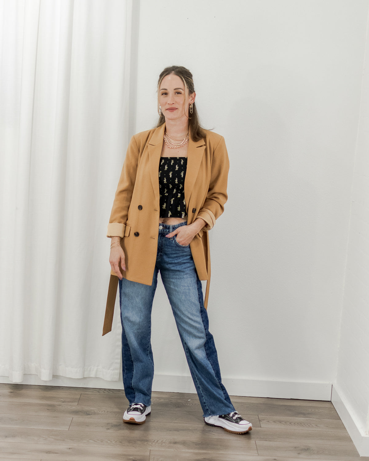 Acka flower peplum blouse｜Yahoo!フリマ（旧PayPayフリマ）