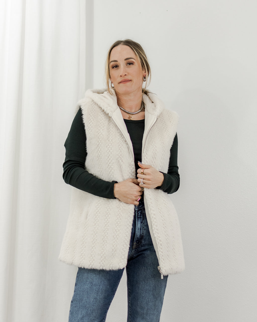 Reversible Fur Vest | CoCapsules