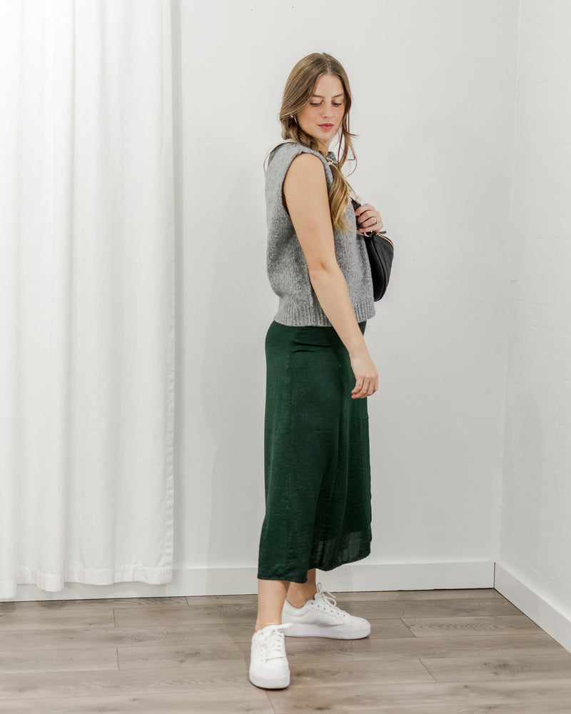 Sleeveless Sweater - Grey