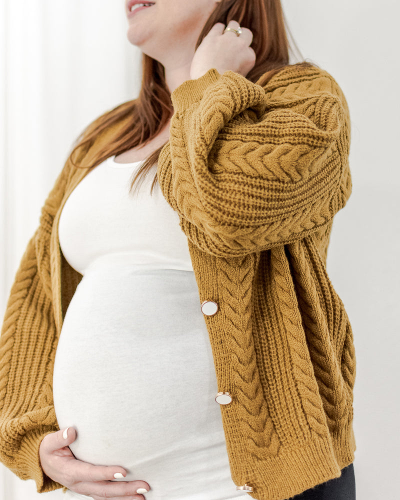 Cable Cardigan