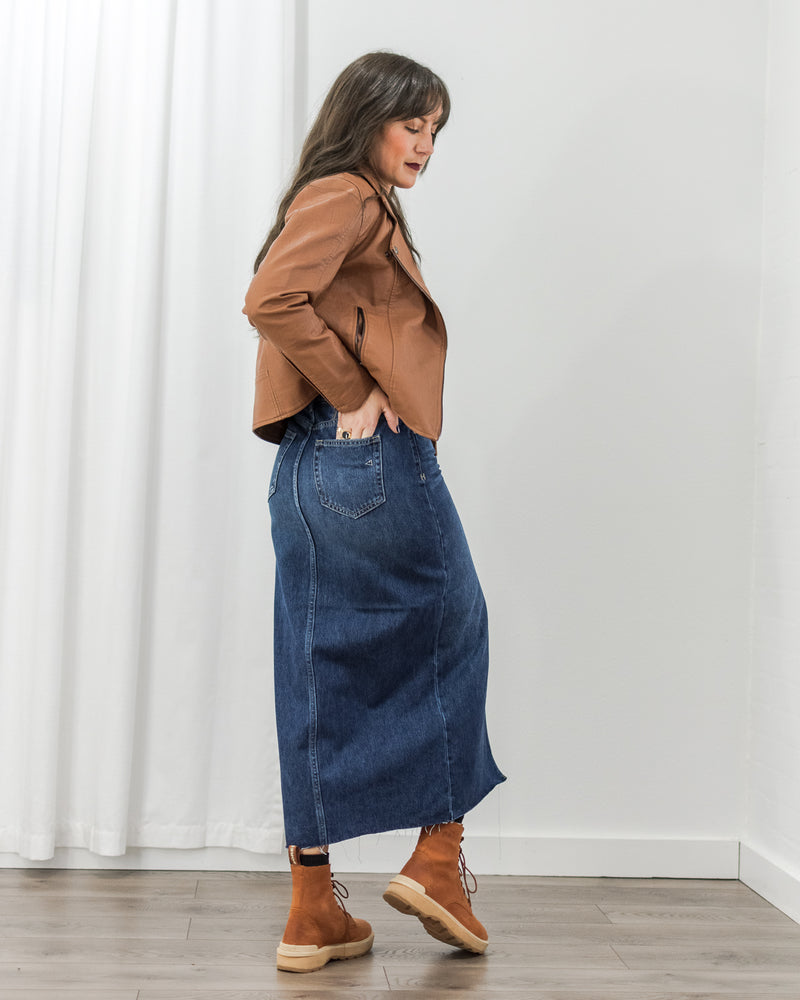 Effie Vegan Jacket - Cognac