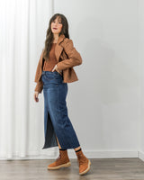 Effie Vegan Jacket - Cognac