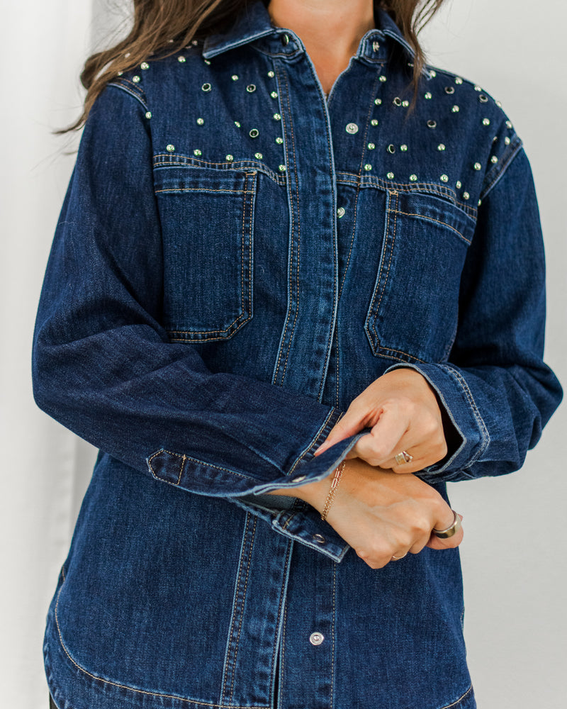 Bedazzled Denim Jacket