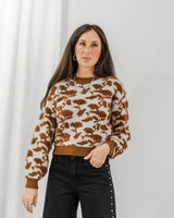  Saltwater Luxe - Floral Jacquard Sweater - CoCapsules
