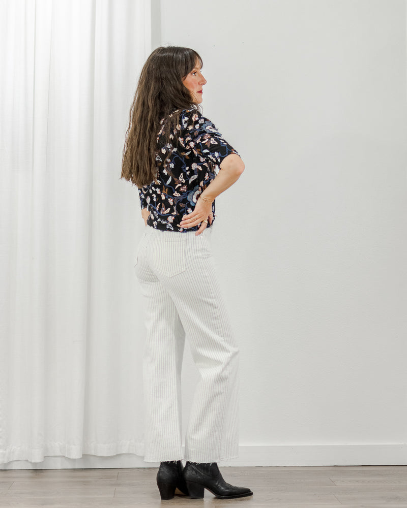 Floral Overlay Top