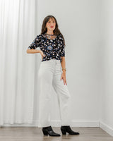 Floral Overlay Top