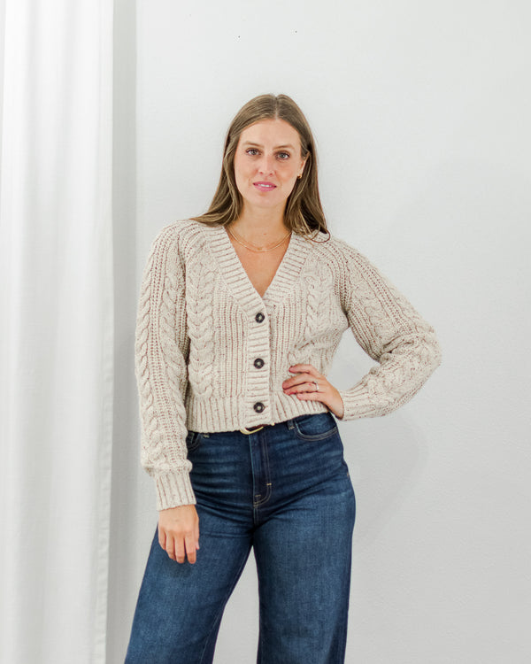 Stillwater Cardigan - Warm Oak