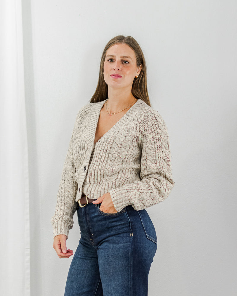 Stillwater Cardigan - Warm Oak
