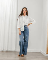 Tie Collar Shirt