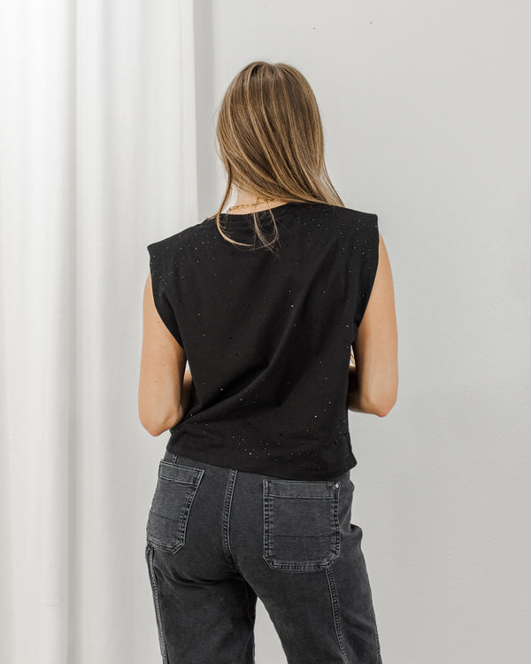  Molly Bracken - Bedazzled Muscle Tee - CoCapsules
