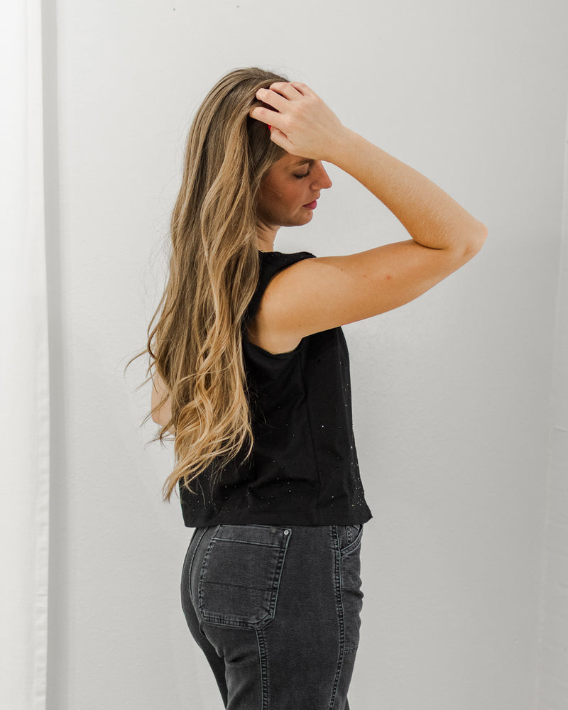  Molly Bracken - Bedazzled Muscle Tee - CoCapsules