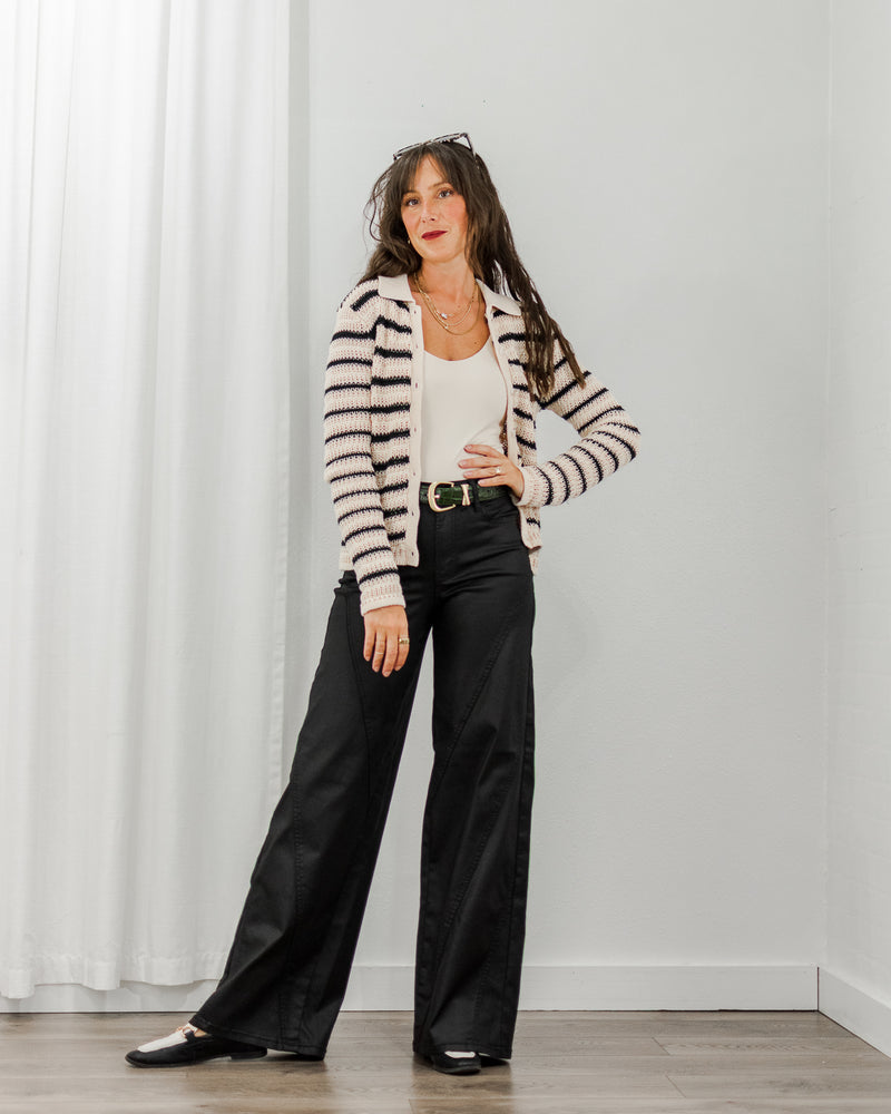Coastal Stripe Cardigan