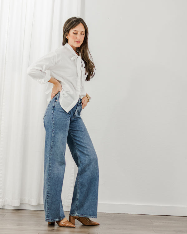 Florida Wide Jean - Dark Washed