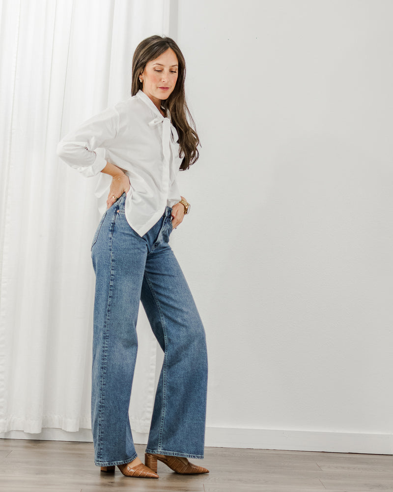 Florida Wide Jean - Dark Washed