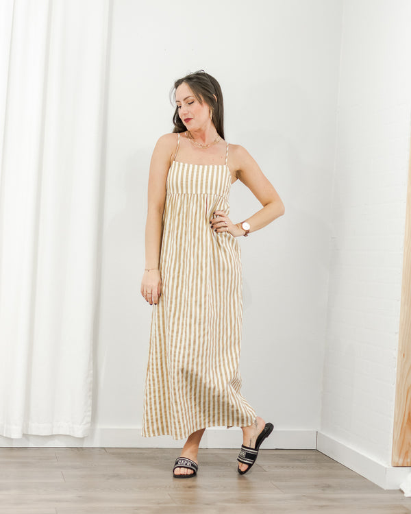  Rhythm - Stripe Maxi Dress - CoCapsules