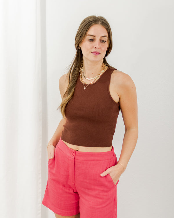  Saltwater Luxe - Khloe Sweater Tank - CoCapsules