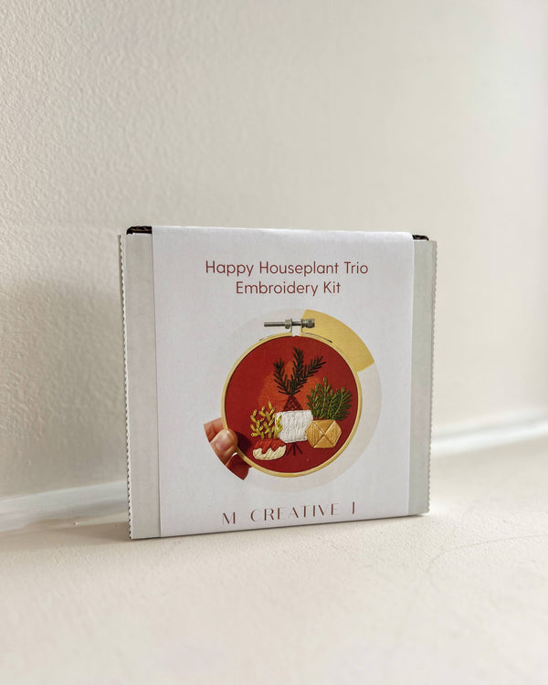 Houseplant - Embroidery DIY Craft Kit
