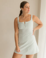 Moveknit Tank Zip Dress