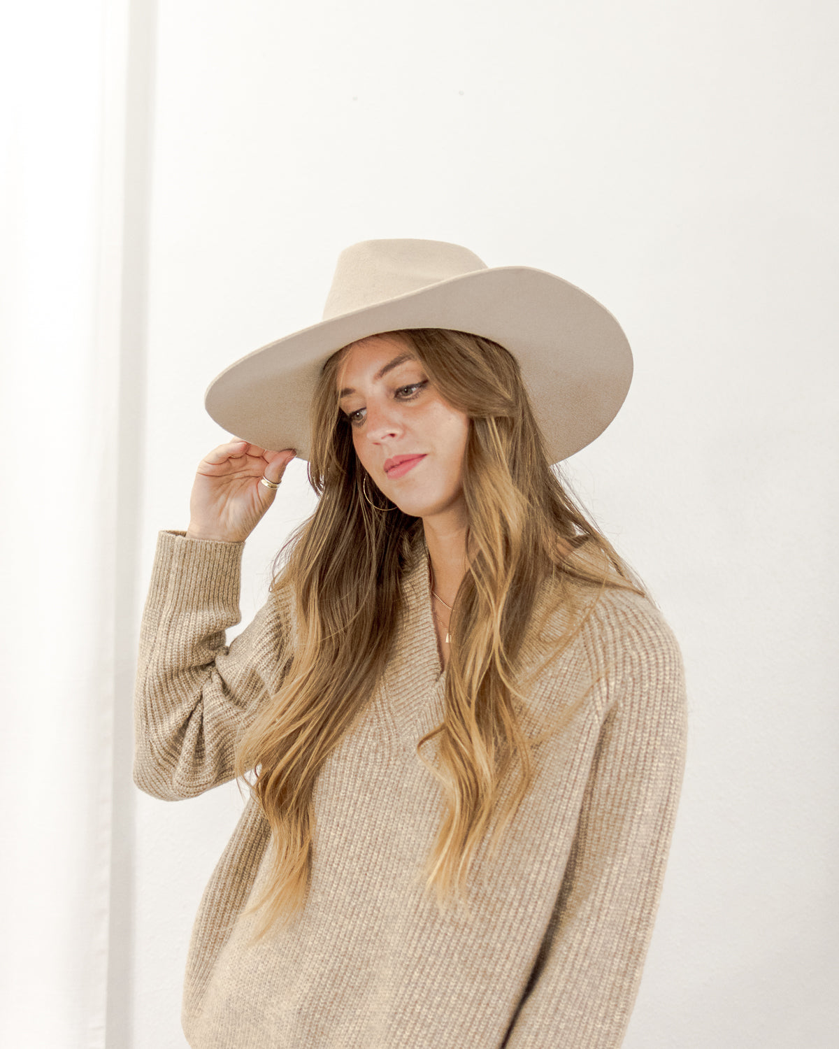 Taylor Rancher Hat - Oatmilk | CoCapsules
