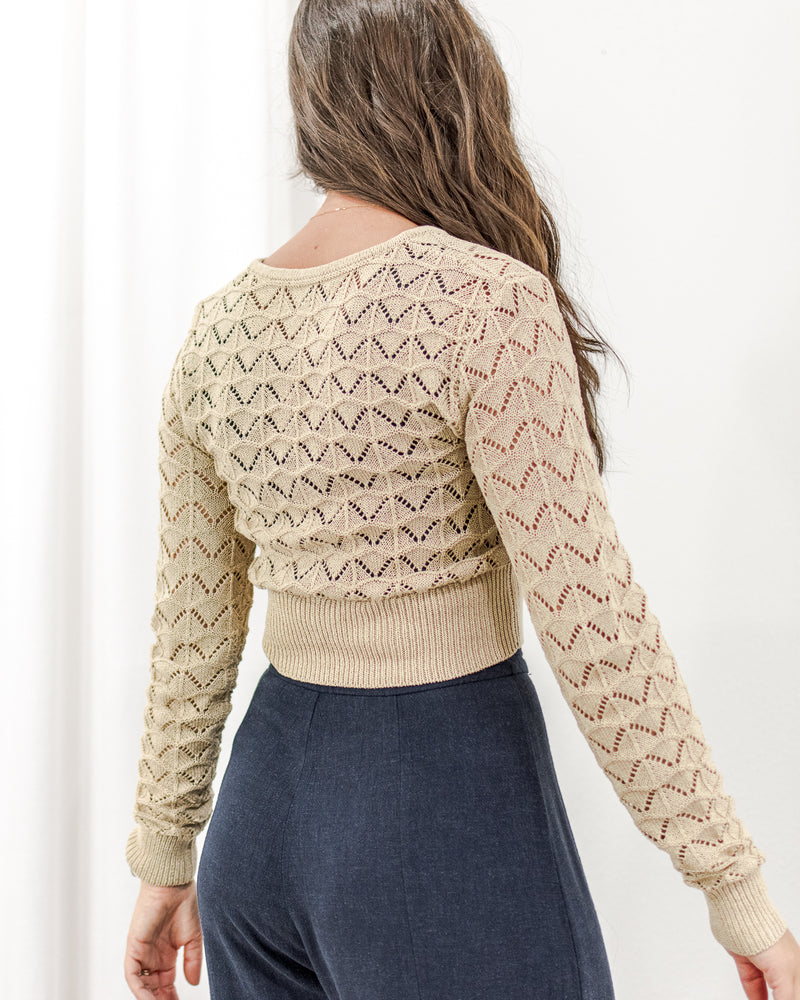 Deco Cardigan Top
